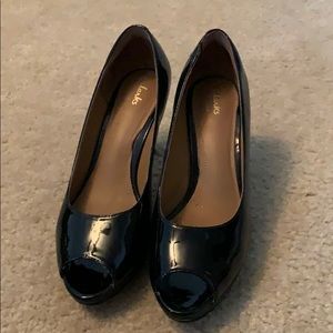 Clark’s Peep Toe Heels